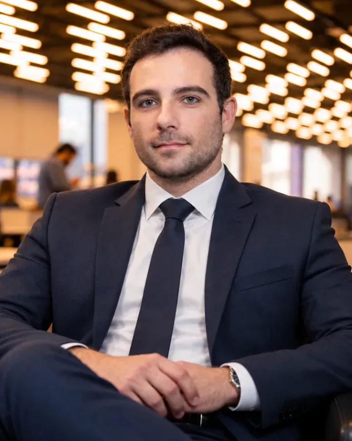 Retrato de Guilherme Vinholi Correa